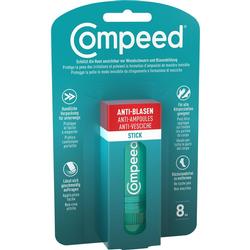Eine Verpackung mit einem Anti-Blasen-Stick der Marke Compeed.